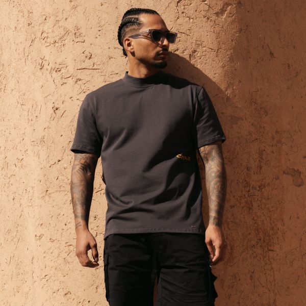 Croyez Louvre T-shirt Antraciet