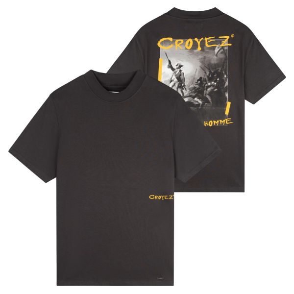 Croyez Louvre T-shirt Antraciet