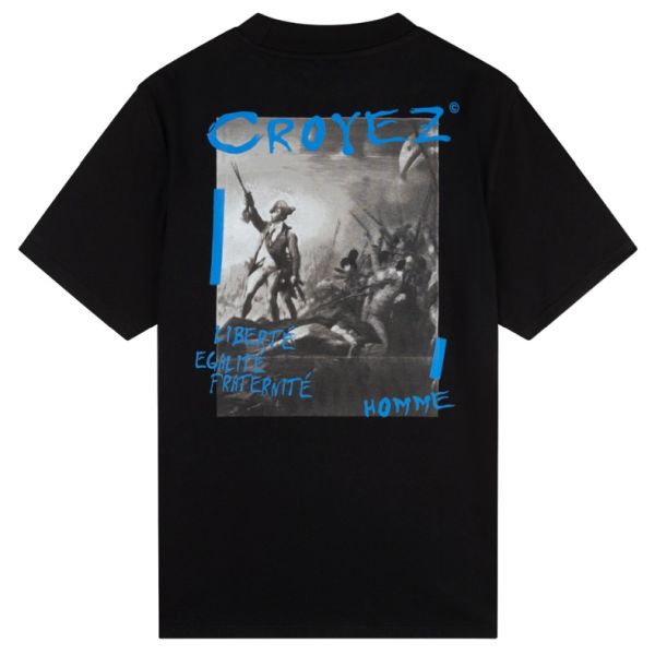 Croyez Louvre T-shirt Zwart