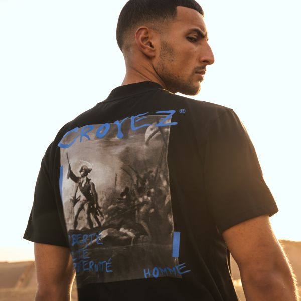 Croyez Louvre T-shirt Zwart