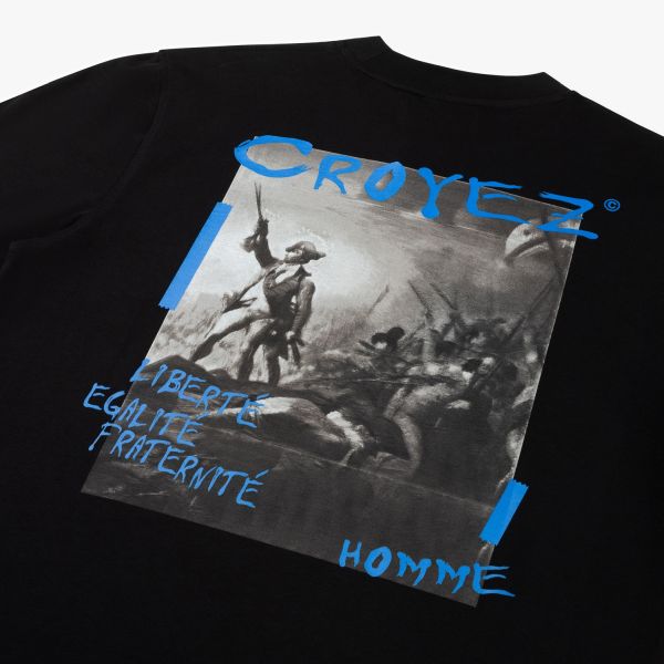 Croyez Louvre T-shirt Zwart