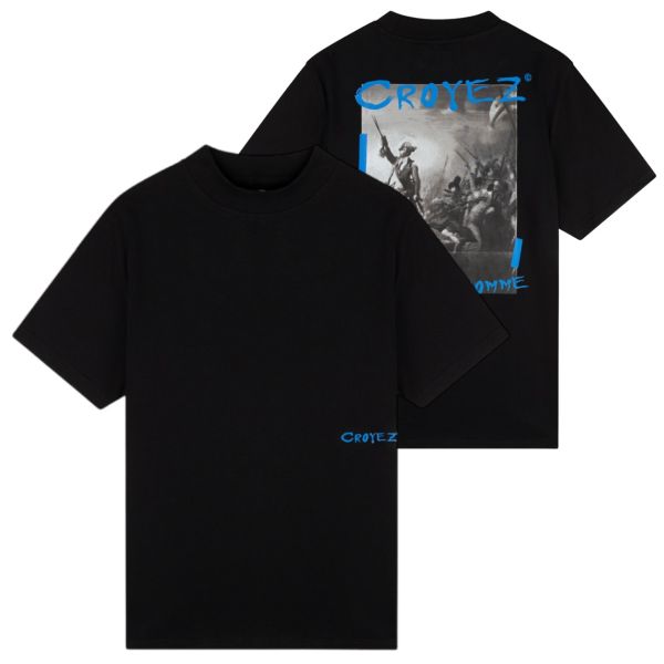 Croyez Louvre T-shirt Zwart