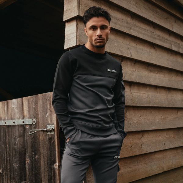 Croyez Lyon Sweater Zwart/Antra