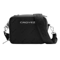 Croyez Monogram Messenger Bag Zwart