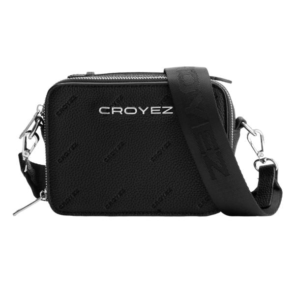 Croyez Monogram Messenger Bag Zwart