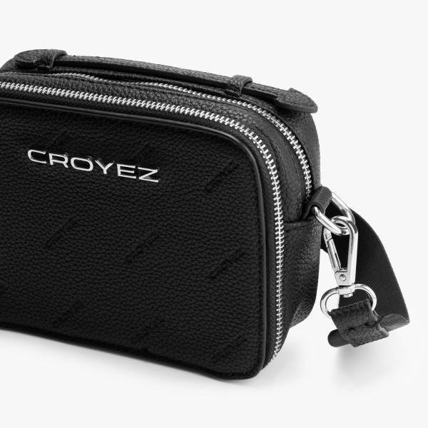 Croyez Monogram Messenger Bag Zwart
