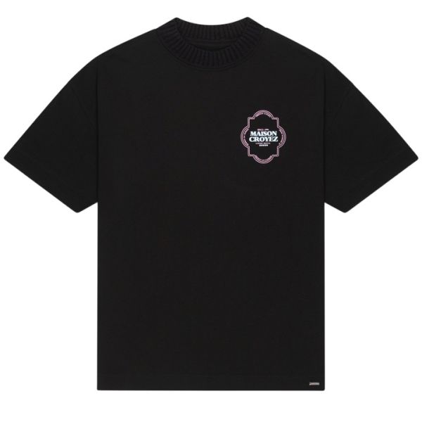 Croyez Moroccan T-shirt Zwart