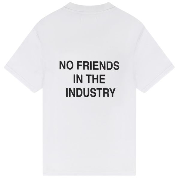 Croyez No Friends T-shirt Wit
