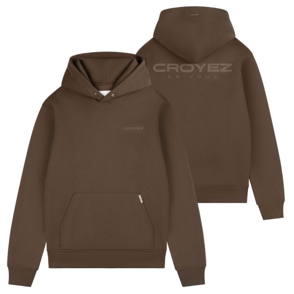 Croyez Organetto Hoodie Bruin