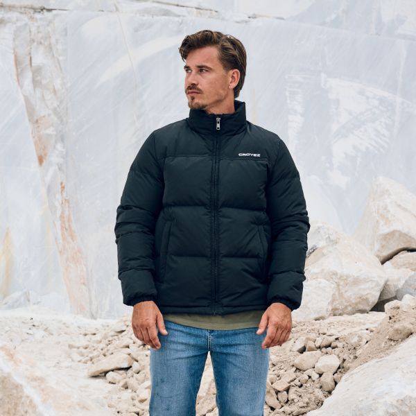 Croyez Organetto Puffer Zwart