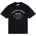 Croyez Oversized Atelier T-shirt Zwart