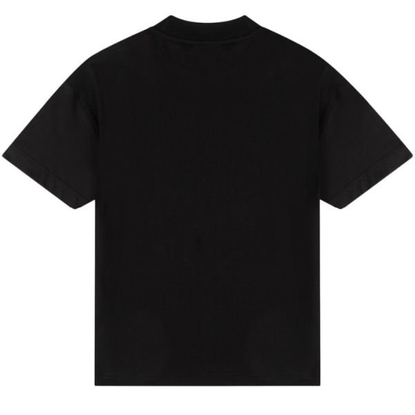 Croyez Oversized Fraternité T-shirt Zwart