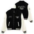 Croyez Oversized Varsity Jack Zwart/Wit