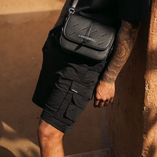 Croyez Parachute Cargo Korte Broek Zwart
