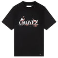 Croyez Pink Flamingo T-shirt Zwart