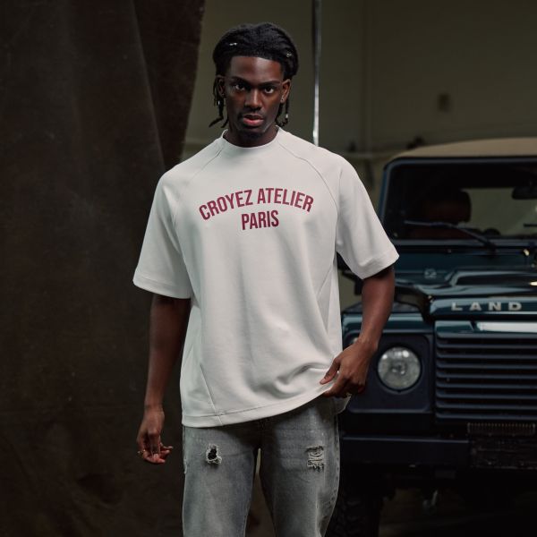 Croyez Raglan T-shirt Wit