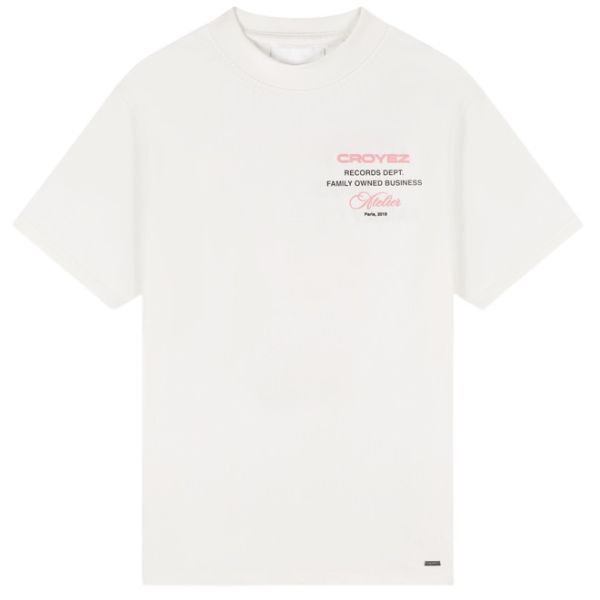 Croyez Records T-shirt Off White