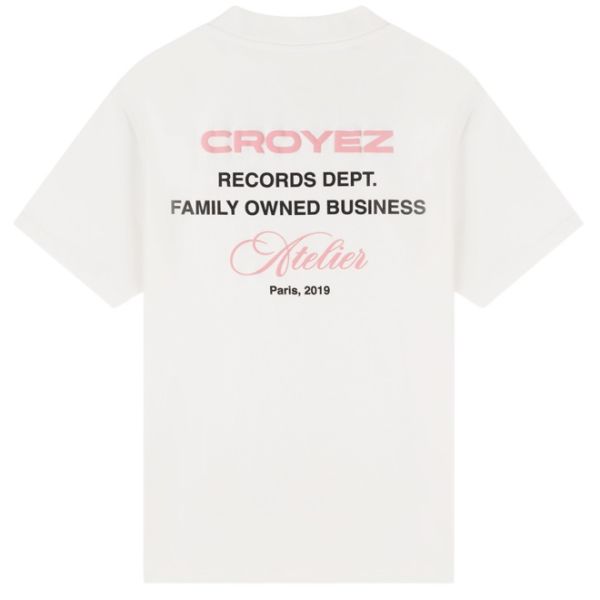 Croyez Records T-shirt Off White
