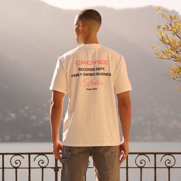 Croyez Records T-shirt Off White