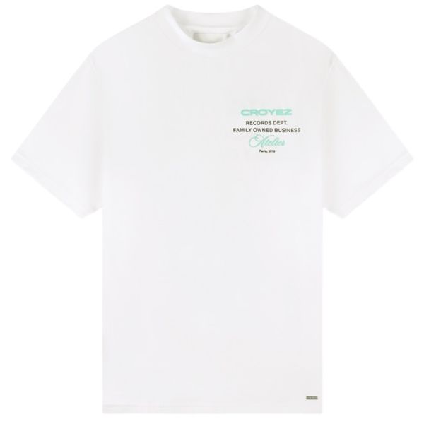 Croyez Records T-shirt Wit