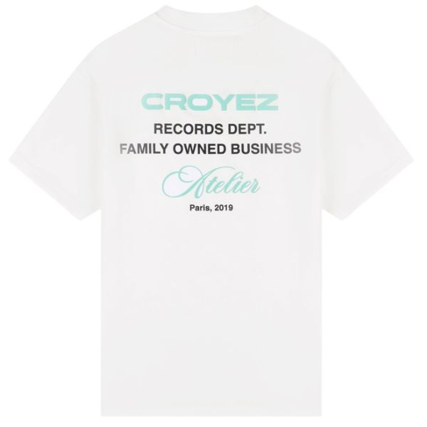 Croyez Records T-shirt Wit