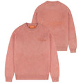 Croyez Script Knit Sweater Coral