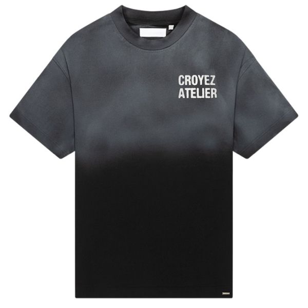 Croyez Sprayed Atelier T-shirt Zwart