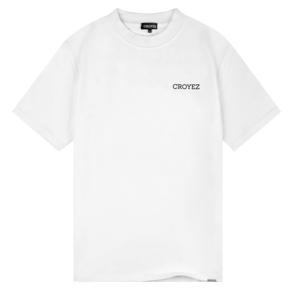 Croyez Stacked Logo T-shirt Wit