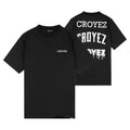 Croyez Stacked Logo T-shirt Zwart