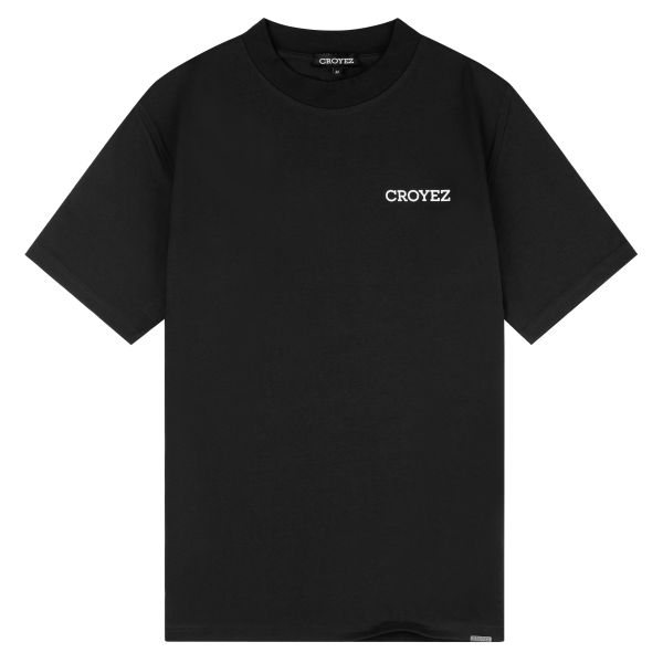 Croyez Stacked Logo T-shirt Zwart