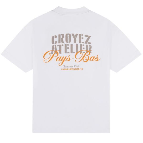 Croyez Summer Club T-shirt Wit