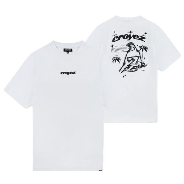 Croyez Track T-shirt Wit