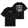 croyez track t-shirt zwart