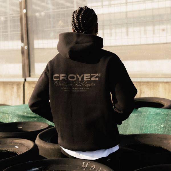 Croyez Worldwide Supplier Hoodie Zwart