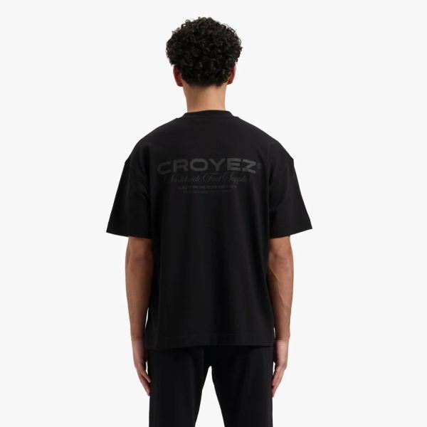 Croyez Worldwide Supplier T-shirt Zwart