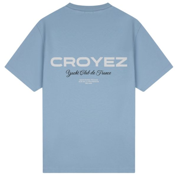 Croyez Yacht Club T-shirt Licht Blauw