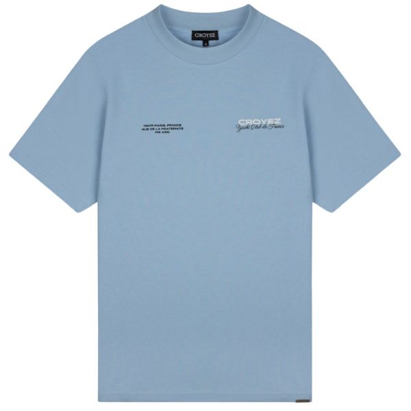 Croyez Yacht Club T-shirt Licht Blauw