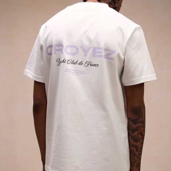 Croyez Yacht Club T-shirt Wit