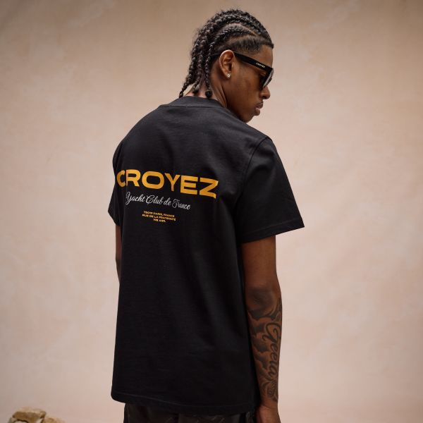 Croyez Yacht Club T-shirt Zwart
