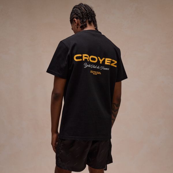 Croyez Yacht Club T-shirt Zwart