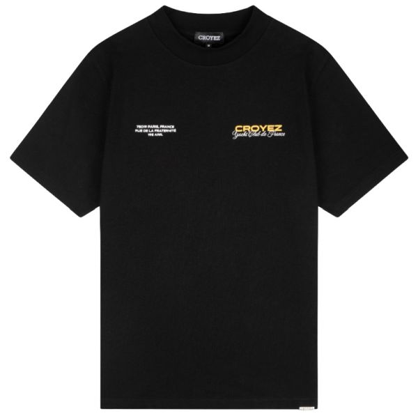 Croyez Yacht Club T-shirt Zwart