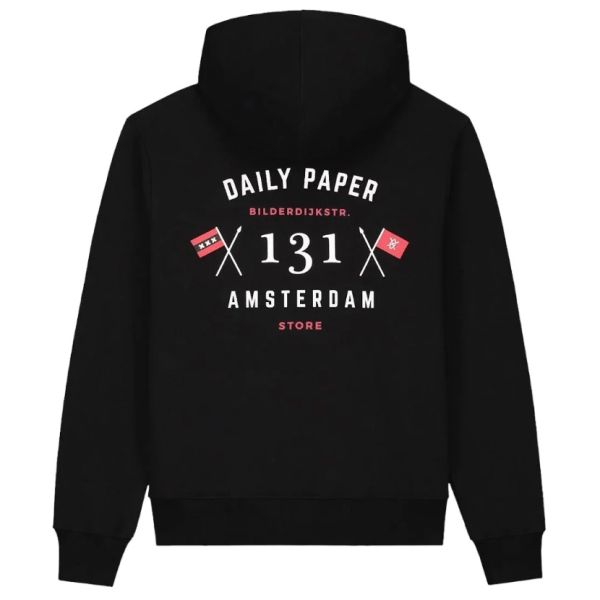 Daily Paper Amsterdam Store Hoodie Zwart