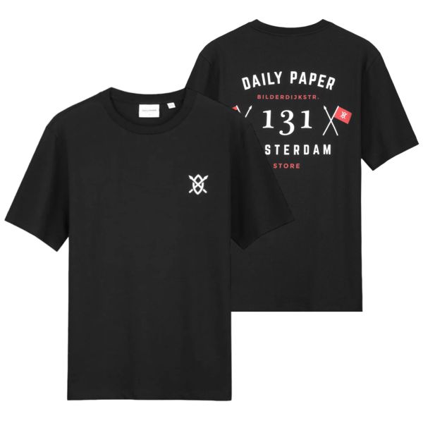 Daily Paper Amsterdam Store T-shirt Zwart