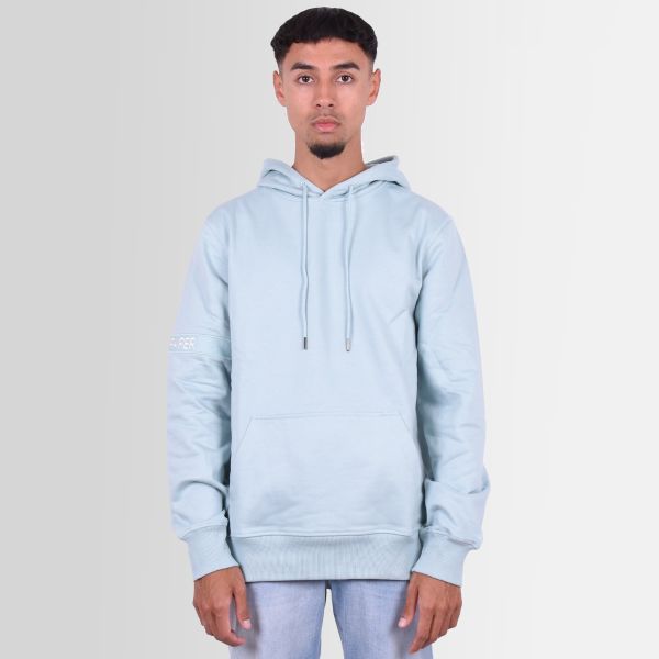 Daily Paper Captain Hoodie Licht Blauw