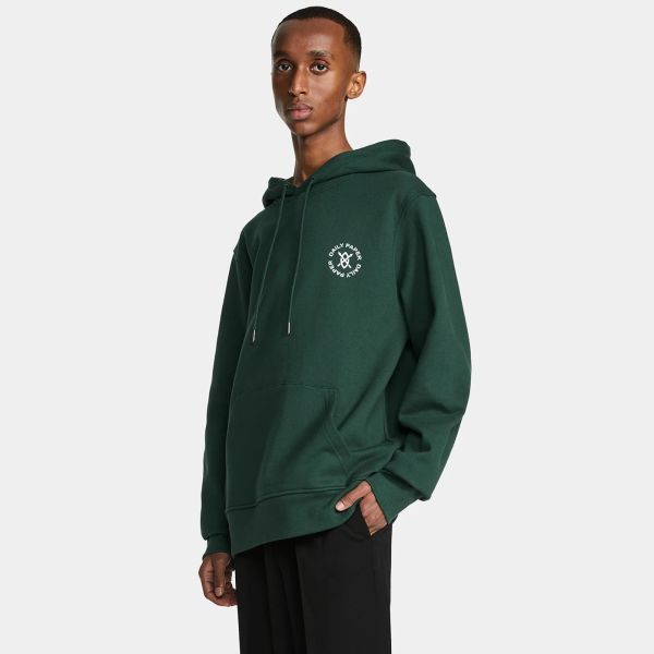 Daily Paper Circle Hoodie Donker Groen