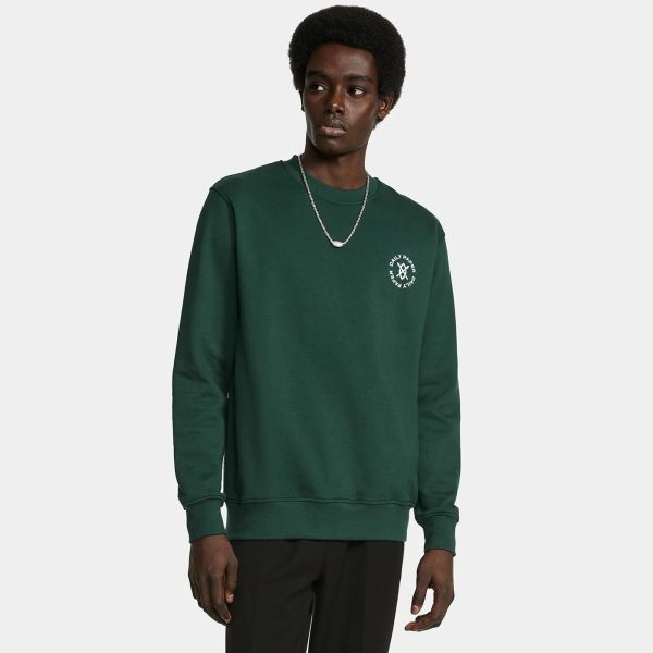 Daily Paper Circle Sweater Donker Groen