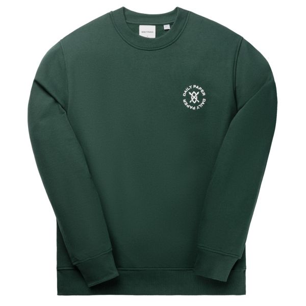 Daily Paper Circle Sweater Donker Groen