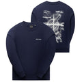 Daily Paper Craft Sweater Donker Blauw