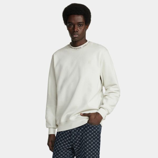Daily Paper Erib Sweater Licht Grijs
