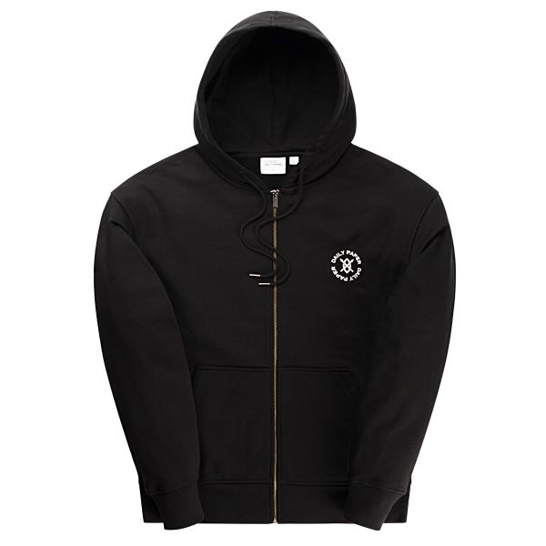Daily Paper Ezar Zip Hooded Vest Zwart